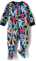 The Children's Place Boys' and Toddler Fleece Long Sleeve Zip Front One Piece Footed Pajamas,Sleep & Play T-Shirt | Google Shopping Optimize...