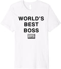 The Office World's Best Boss Michael Scott Premium T-Shirt Premium T-Shirt | Trending 2025