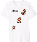 Super Mario Maker 8-Bit Pixel Tanooki Mario Evolution Premium Apparel | Premium Quality | Perfect Gift Idea