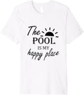 The Pool is My Happy Place, Family Trip Premium Apparel | US Viral Pick | Daily Wear Essential
