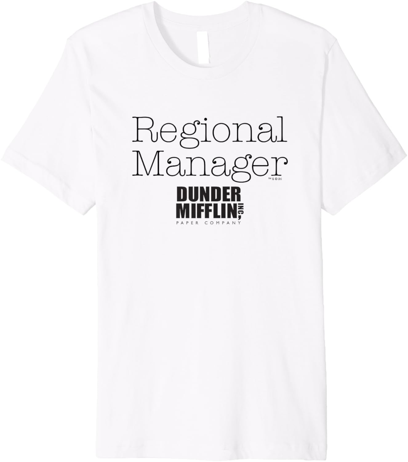 The Office Regional Manger Michael Scott Premium T-Shirt Premium T-Shirt | Perfect Gift Idea