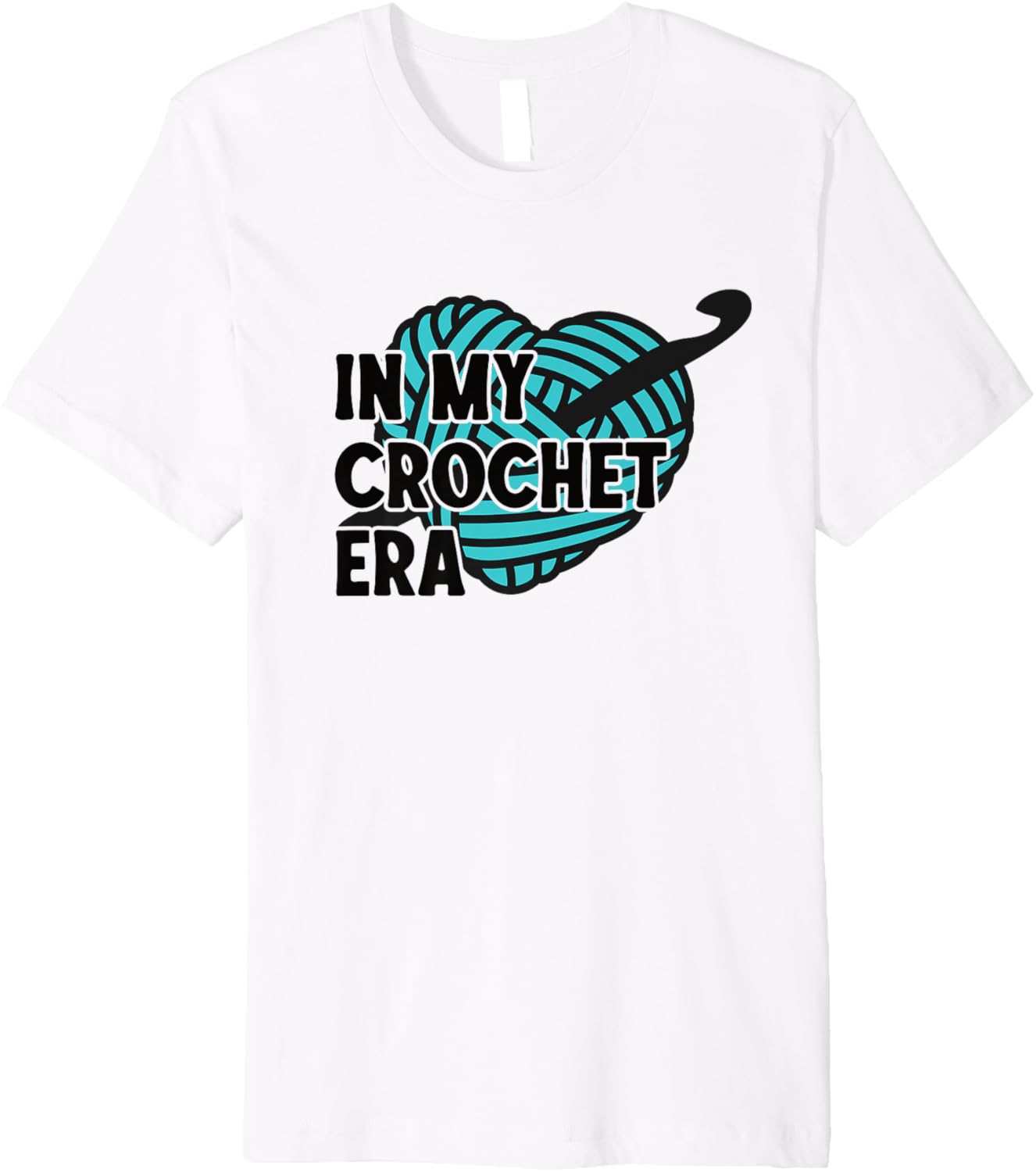 In My Crochet Era Funny Crochet Yarn Knitting Premium Yarn Supply | Top Rated | Best Seller Choice