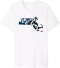 There's No Place Like Home Massachusetts Shirt T-Shirt | Premium Quality | Perfect Gift Choice