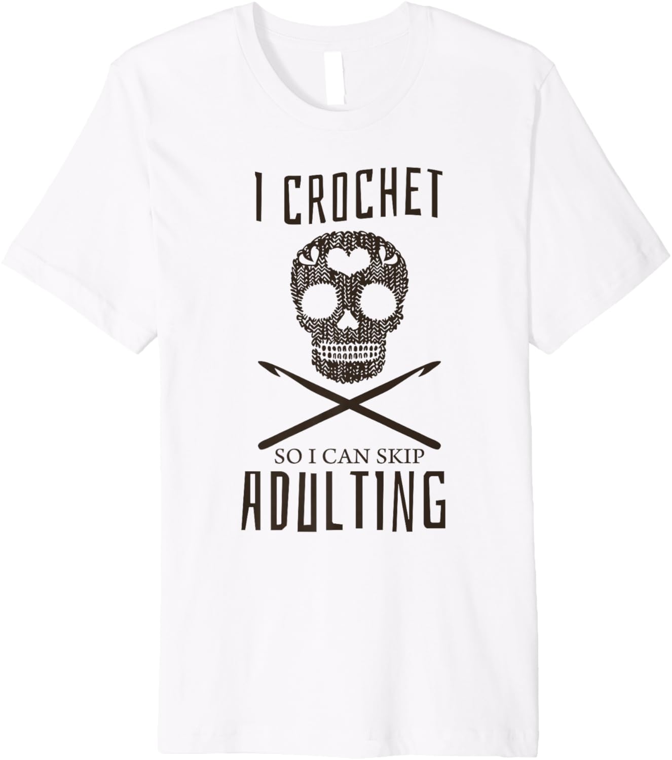 I Crochet So I Can Skip Adulting Yarn Craft Hobby Premium Yarn Supply | Top Rated | Perfect for Crafters