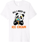 All I Need Is Ice Cream Gelato Maker Lover Ice Cream Premium Apparel | Trending 2025 | Aesthetic Fit