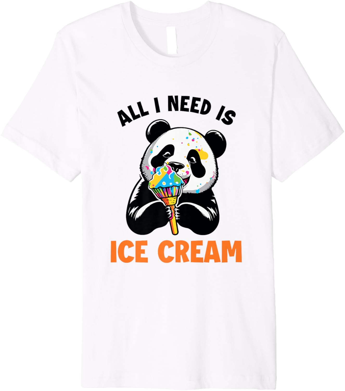 All I Need Is Ice Cream Gelato Maker Lover Ice Cream Premium Apparel | Trending 2025 | Aesthetic Fit