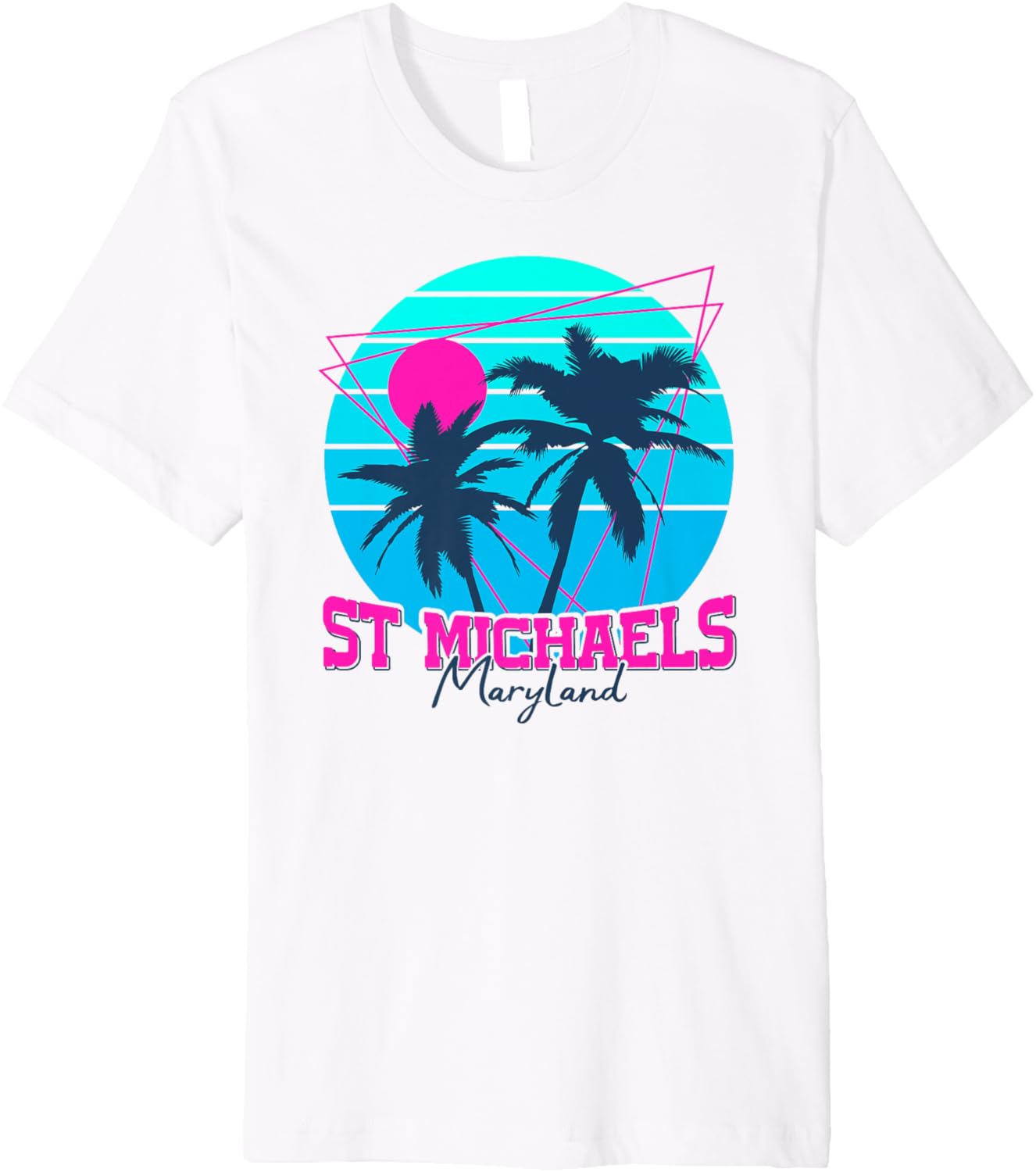 Beach Coastal City Vacation Souvenir St Michaels Premium Apparel | Everyday Casual Wear