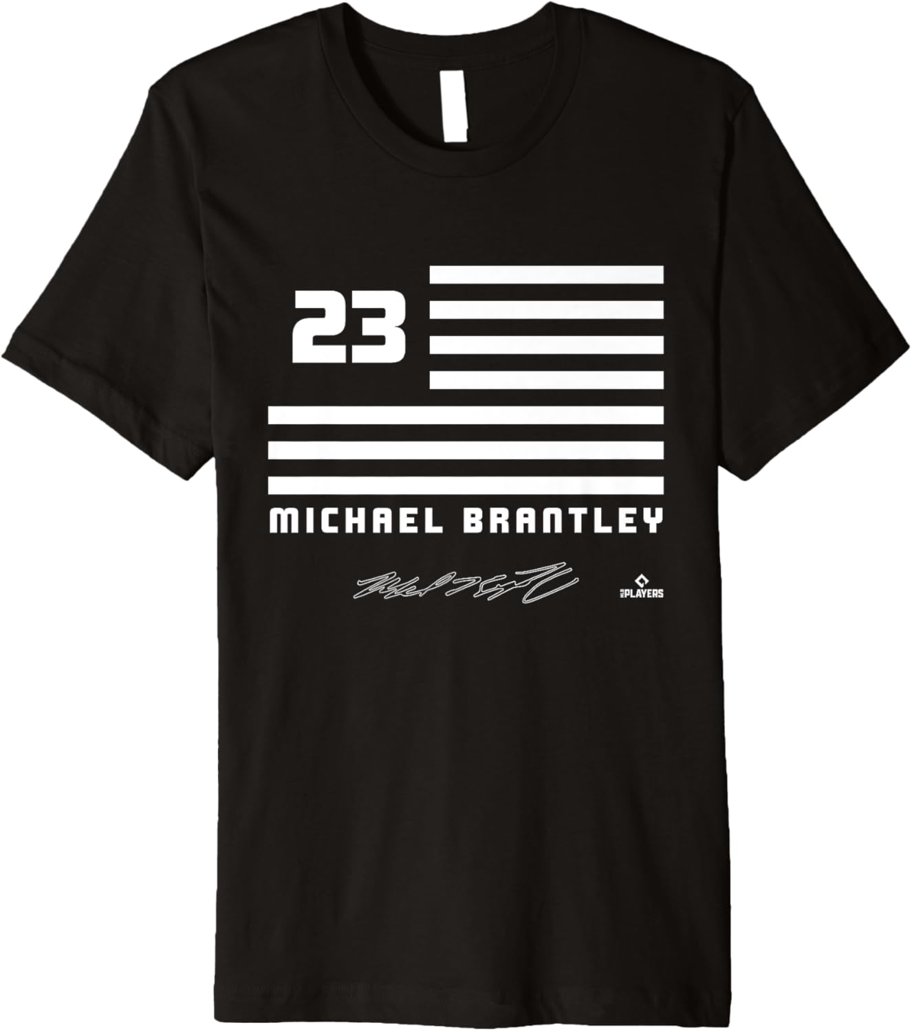 Michael Brantley Flag Name Premium Apparel | Premium Quality