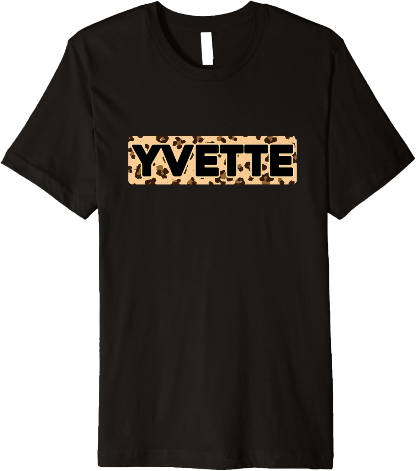 Funny Yvette Leopard Print Personalized Name Yvette Premium Apparel Trending US Best Seller Look