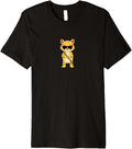 Funny Cheetah Wearing Sunglasses Playing Bassoon Premium Apparel Premium Print Gift Ready