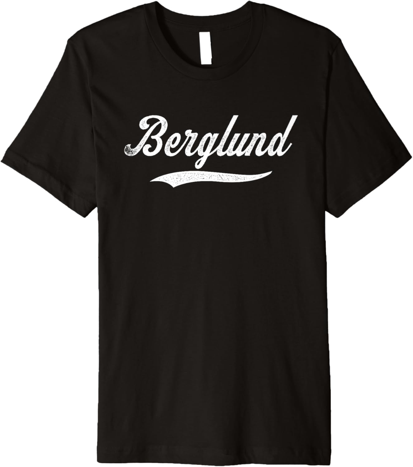 Distressed Script Michael Berglund Prospect Baseball Fan Premium Apparel | US Best Seller