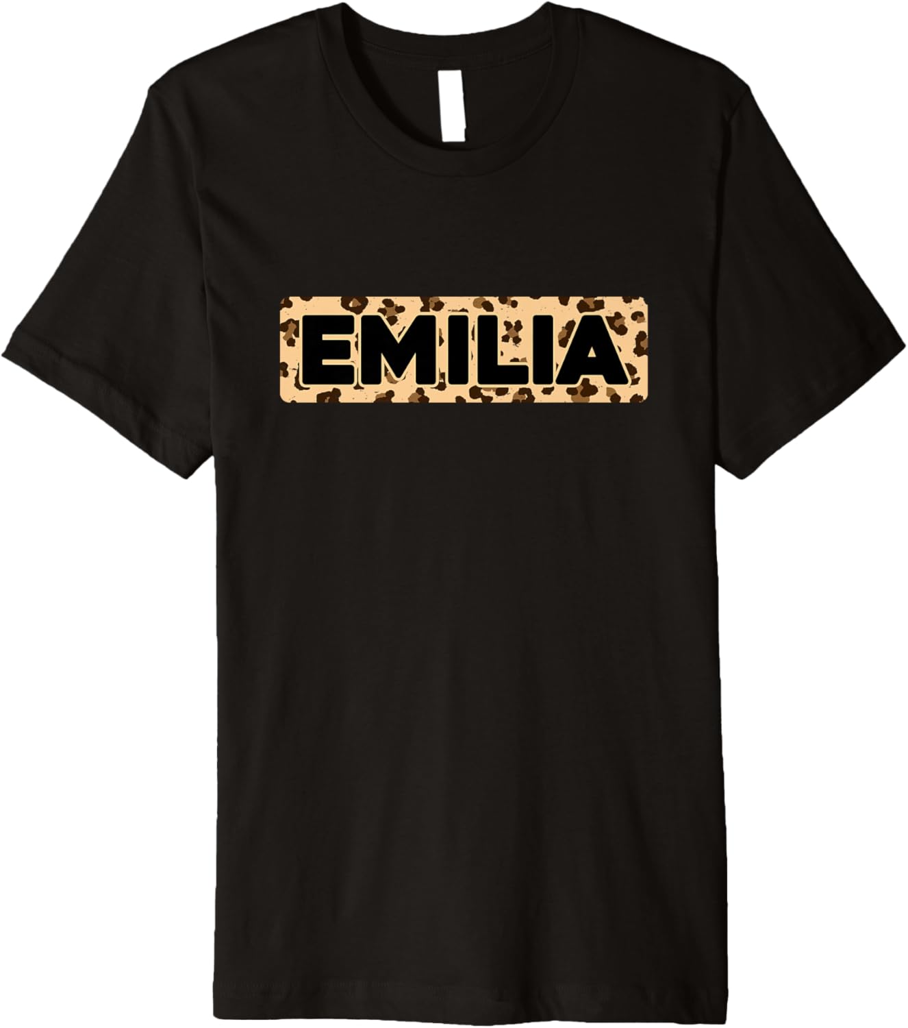 Funny Emilia Leopard Print Personalized Name Emilia Premium Apparel Comfort Fit Gift Ready
