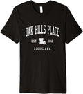 Oak Hills Place LA Vintage Athletic Sports JS01 Premium Apparel | US Viral Pick | Aesthetic Casual Look