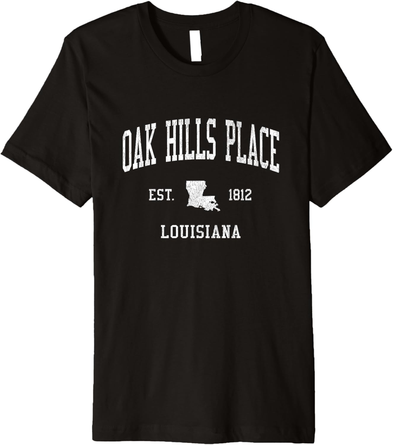 Oak Hills Place LA Vintage Athletic Sports JS01 Premium Apparel | US Viral Pick | Aesthetic Casual Look