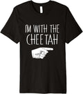 I m With The Cheetah Halloween Costume Party Matching Premium Apparel High Search Demand Best Seller Look