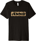Funny Jennie Leopard Print Personalized Name Jennie Premium Apparel Viral TikTok Find Everyday Wear