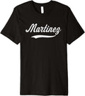 Distressed Script Michael Martinez Prospect Baseball Fan Premium Apparel | Everyday Casual Wear