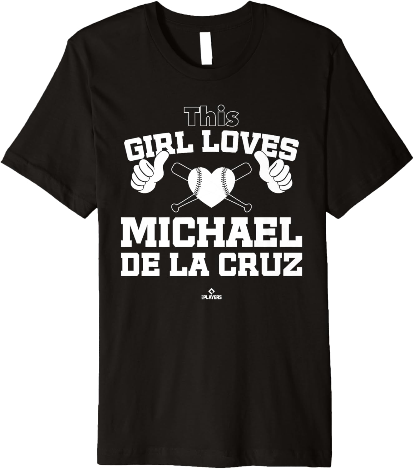 This Girl Loves Michael De La Cruz Prospect Baseball Fan Premium Apparel | US Best Seller