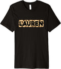 Funny Lauren Leopard Print Personalized Name Lauren Premium Apparel Comfort Fit Best Seller Look