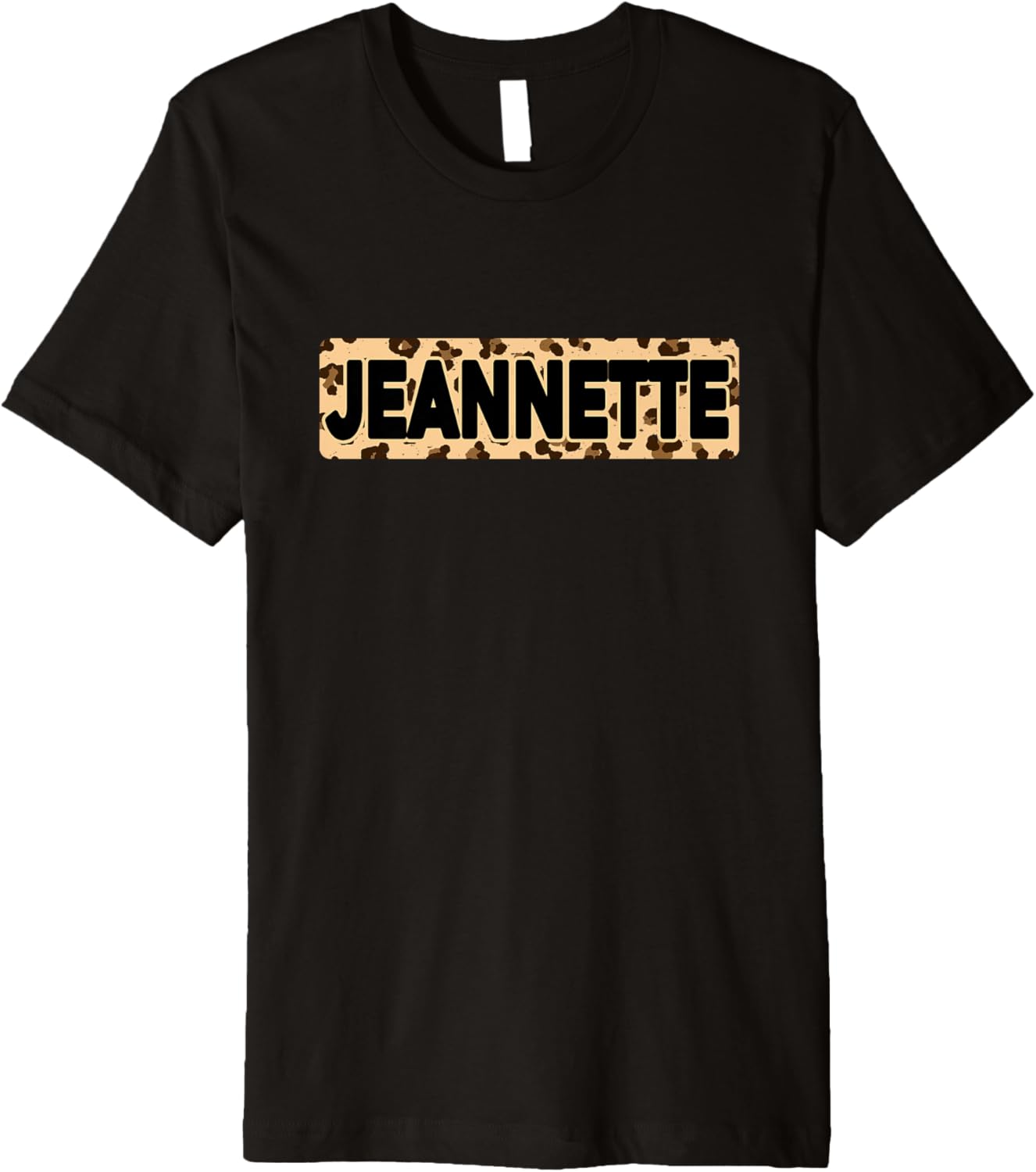 Funny Jeannette Leopard Print Personalized Name Jeannette Premium Apparel High Search Demand Best Seller Look