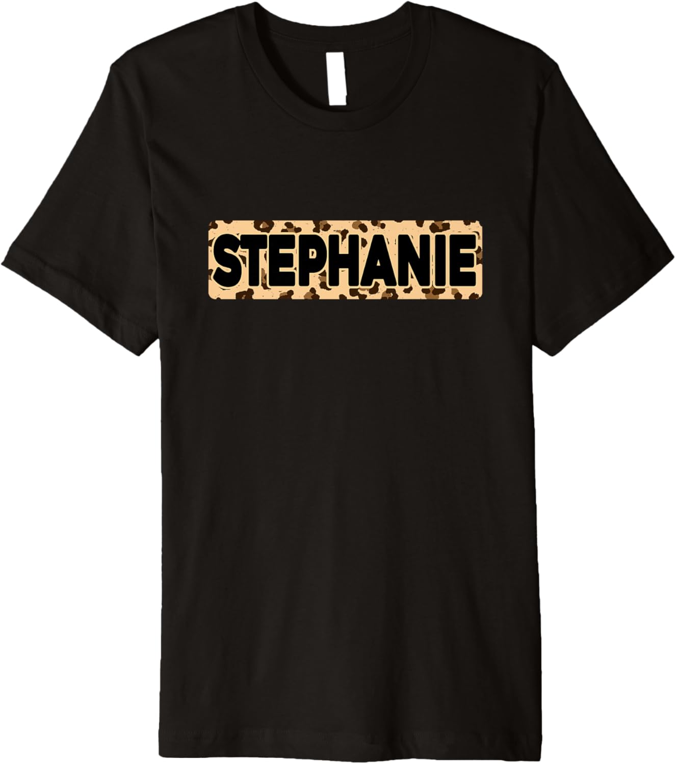 Funny Stephanie Leopard Print Personalized Name Stephanie Premium Apparel Viral TikTok Find Best Seller Look