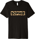 Funny Sophie Leopard Print Personalized Name Sophie Premium Apparel Viral TikTok Find Gift Ready
