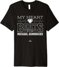 My Heart Beats for Michael Dominguez Prospect Baseball Fan Premium Apparel | Perfect Gift Idea
