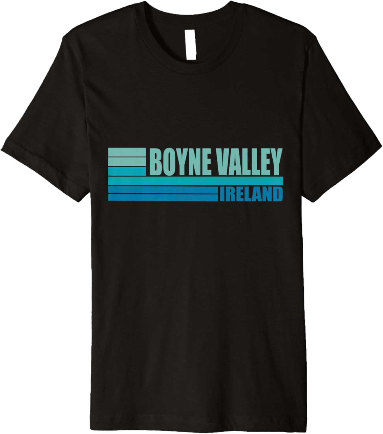 Blue Retro Newgrange Boyne Valley Tourist Places Ireland UK Premium Apparel | Google Shopping Optimized | Daily Wear Essential