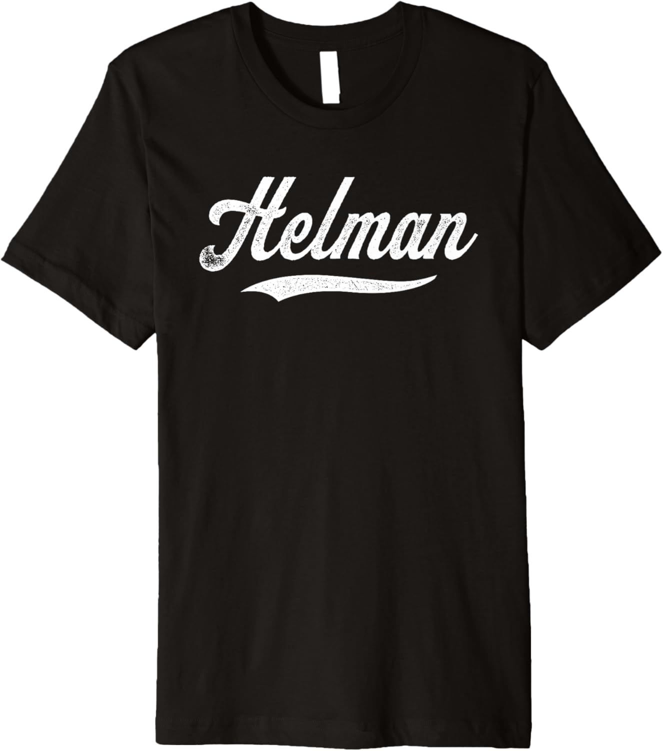 Distressed Script Michael Helman Prospect Baseball Fan Gear Premium Apparel | Trending 2025
