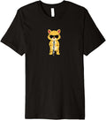 Funny Cheetah Wearing Sunglasses Playing Oboe Premium Apparel Streetwear Style Gift Ready
