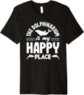 The Dolphinarium Is My Happy Place Dolphin Lover Premium Apparel | Google Shopping Optimized | Daily Wear Essential