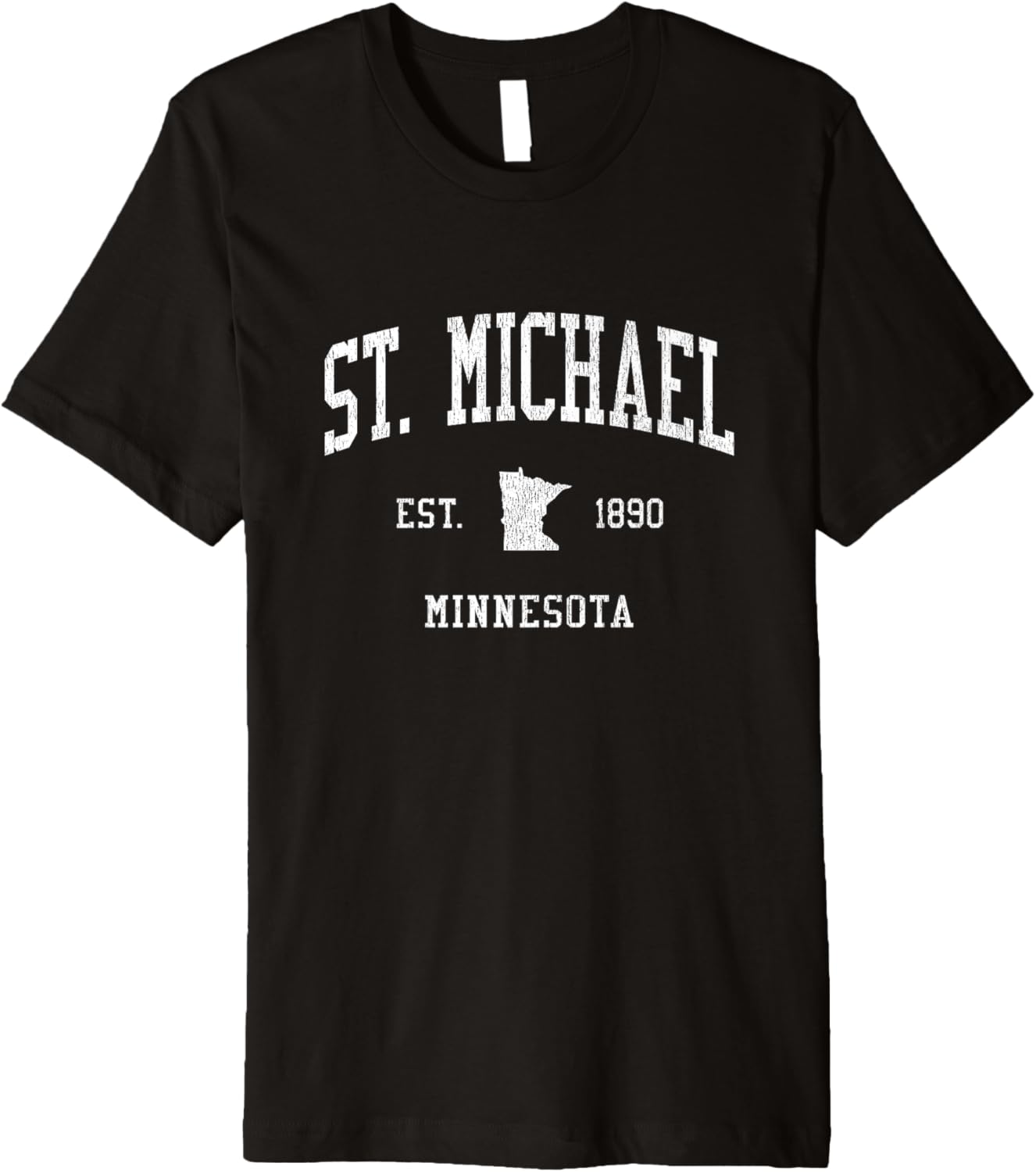 St. Michael MN Vintage Athletic Sports JS01 Premium Apparel | Everyday Casual Wear