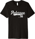 Distressed Swoosh Michael Petersen Los Angeles Baseball Premium Apparel | Everyday Casual Wear