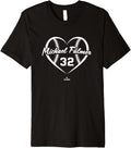 Baseball Heart Number Michael Fulmer Chicago MLBPA Premium Apparel | Viral Streetwear Style