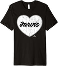 Distressed Heart Michael Jarvis Prospect Baseball Fan Gear Premium Apparel | Premium Quality