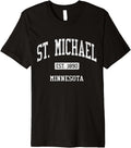 St. Michael Minnesota MN JS04 Vintage Athletic Sports Premium Apparel | US Best Seller