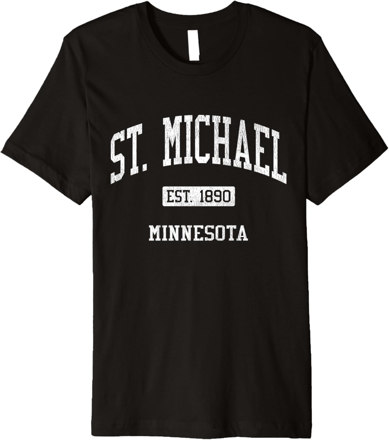 St. Michael Minnesota MN JS04 Vintage Athletic Sports Premium Apparel | US Best Seller