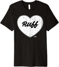 Distressed Heart Michael Ruff Prospect Baseball Fan Gear Premium Apparel | Perfect Gift Idea