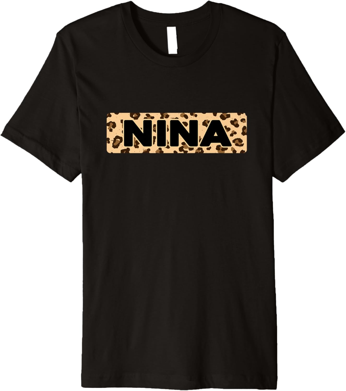 Funny Nina Leopard Print Personalized Name Nina Premium Apparel High Search Demand Fan Favorite
