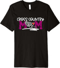 Cross Country Mom for Women Pink Cheetah Print Premium Apparel Premium Print Hot Right Now