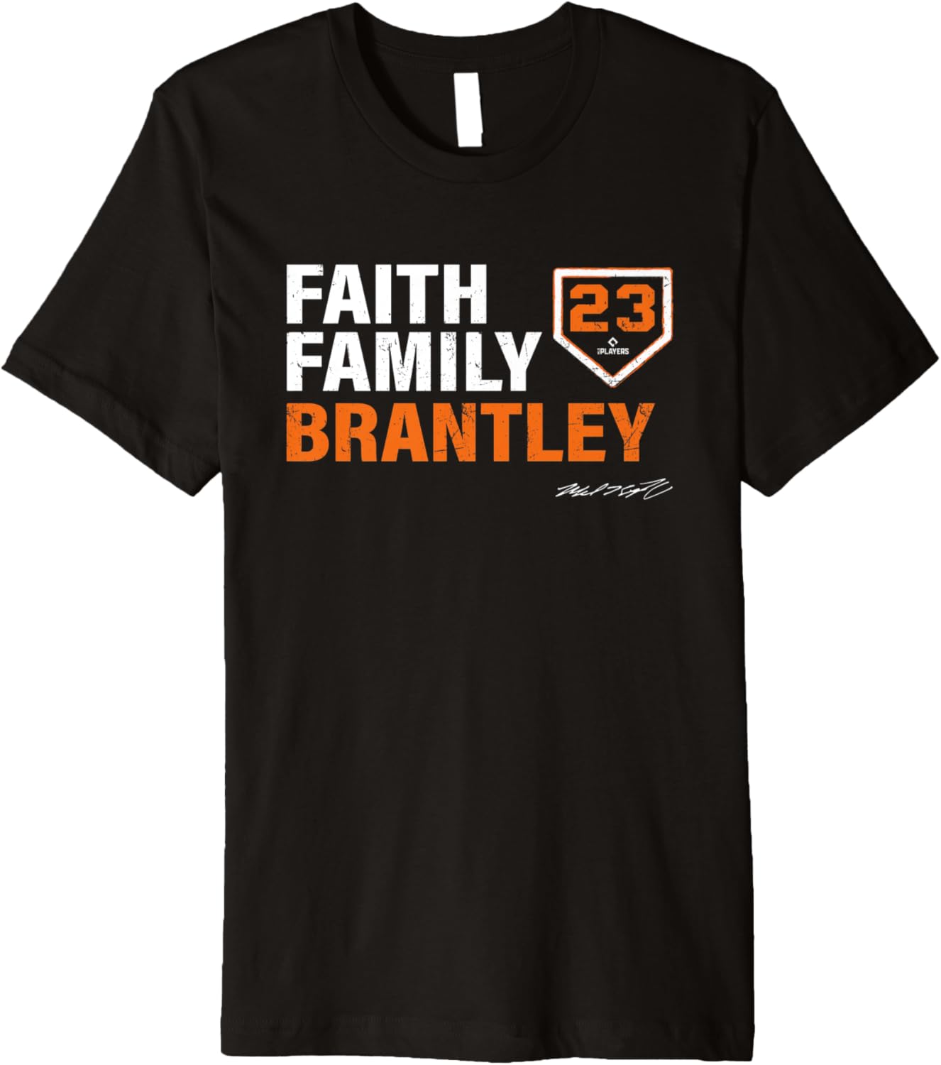 Faith Family Brantley Michael Brantley Houston MLBPA Premium Apparel | Everyday Casual Wear