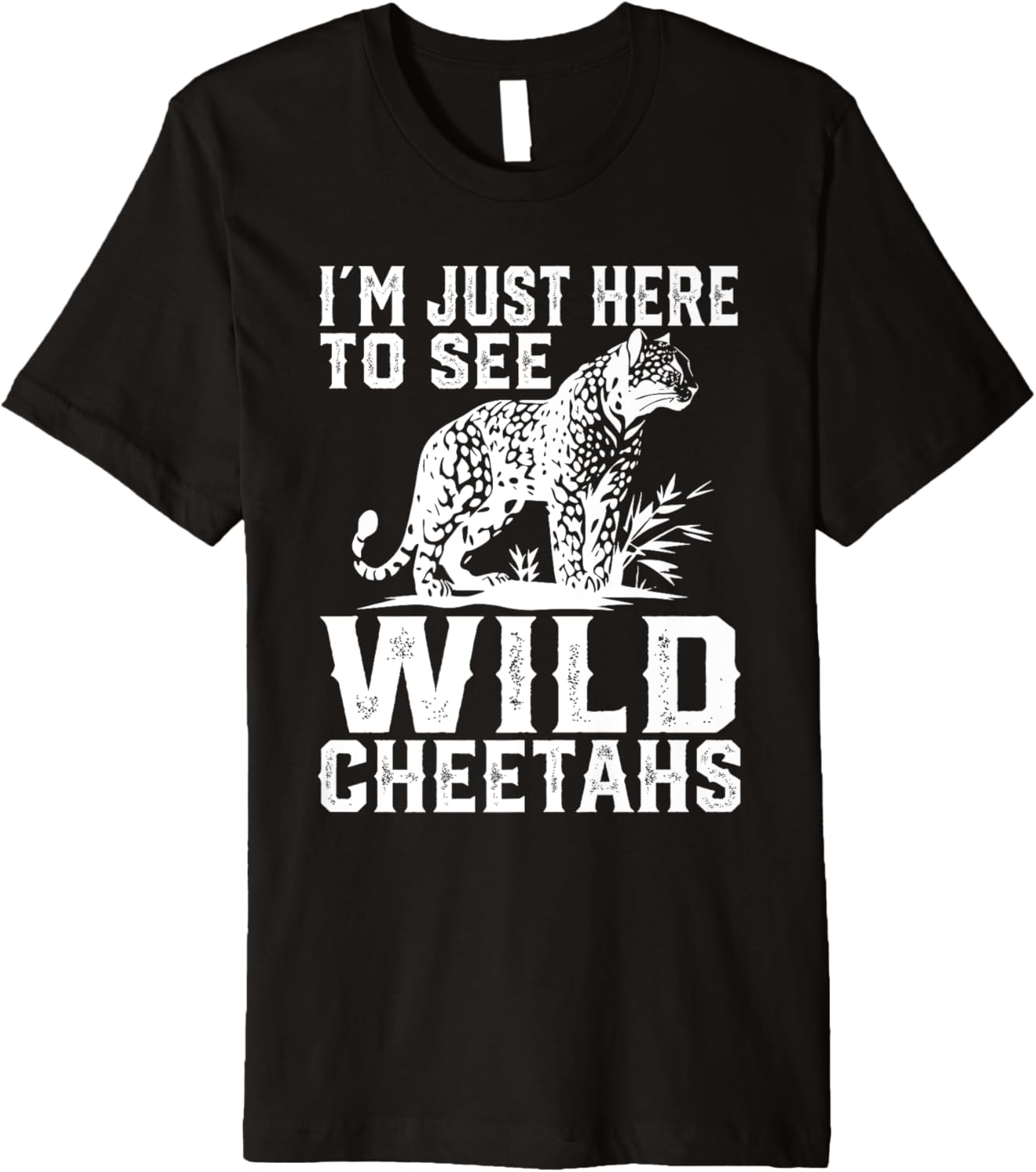 Cheetah Print Here to see wild Cheetahs Human Costume Premium Apparel High Search Demand US Top Pick