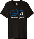 Infinity Love Michael Grove Los Angeles Baseball MLBPA Premium Apparel | Premium Quality