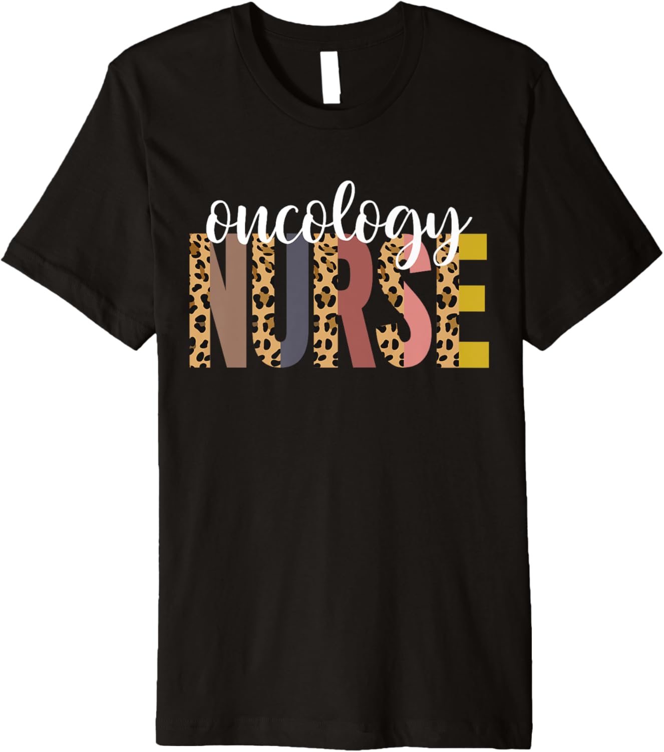 Oncology Nurse Cheetah Print RN Oncology Nurse Premium Apparel Trending US Hot Right Now