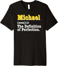 Michael Gifts Name Personalized Birthday Funny Christmas Premium Apparel | Premium Quality