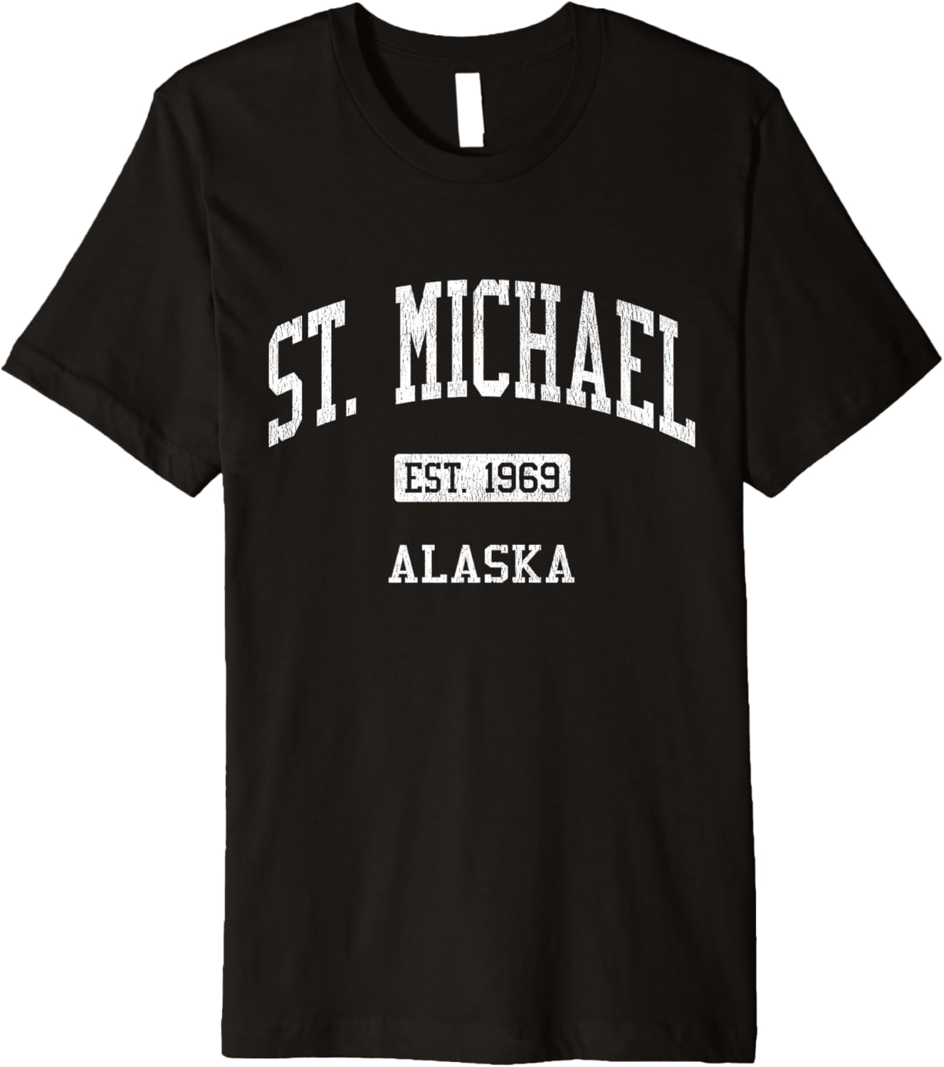 St. Michael Alaska AK JS04 Vintage Athletic Sports Premium Apparel | US Best Seller