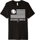 Flag Stripes Michael Boyle Prospect Baseball Fan Gear Premium Apparel | Perfect Gift Idea