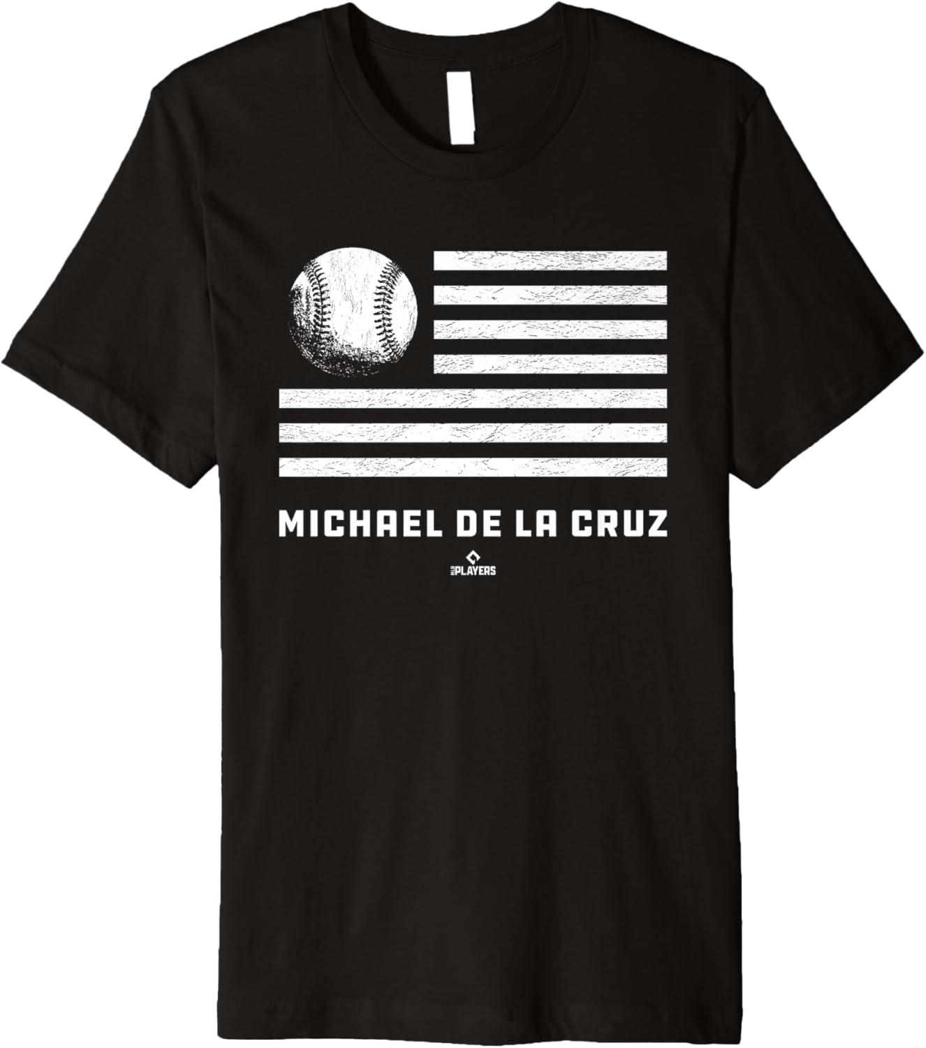 Flag Stripes Michael De La Cruz Prospect Baseball Fan Gear Premium Apparel | Trending 2025