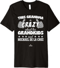 Grandma Crazy for Michael De La Cruz Prospect Baseball Fan Premium Apparel | Viral Streetwear Style