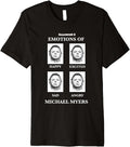 Halloween 2 Emotions Of Michael Myers Premium Apparel | Everyday Casual Wear